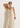 Slip ruched dress in milk