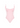Velour bodysuit in pink