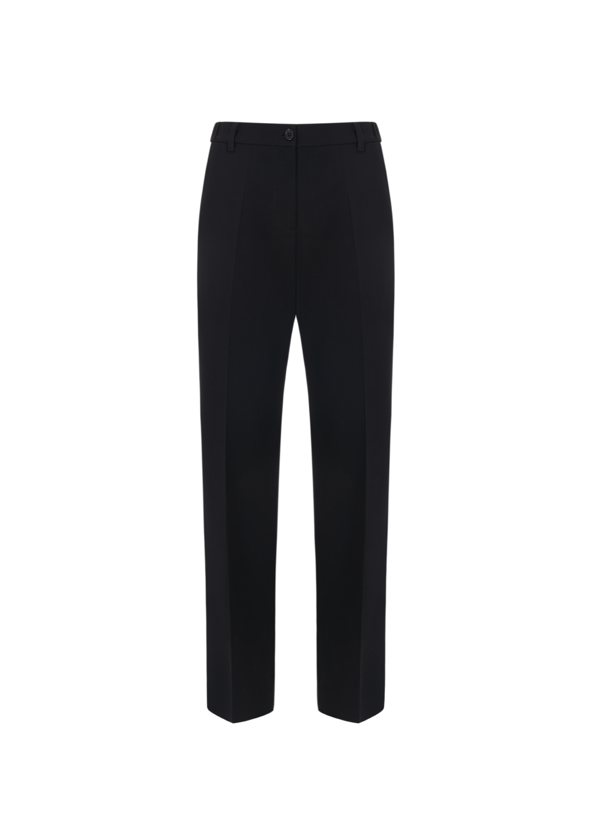 Trousers with pockets in black