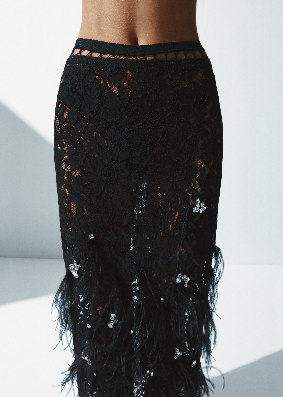 Lace skirt